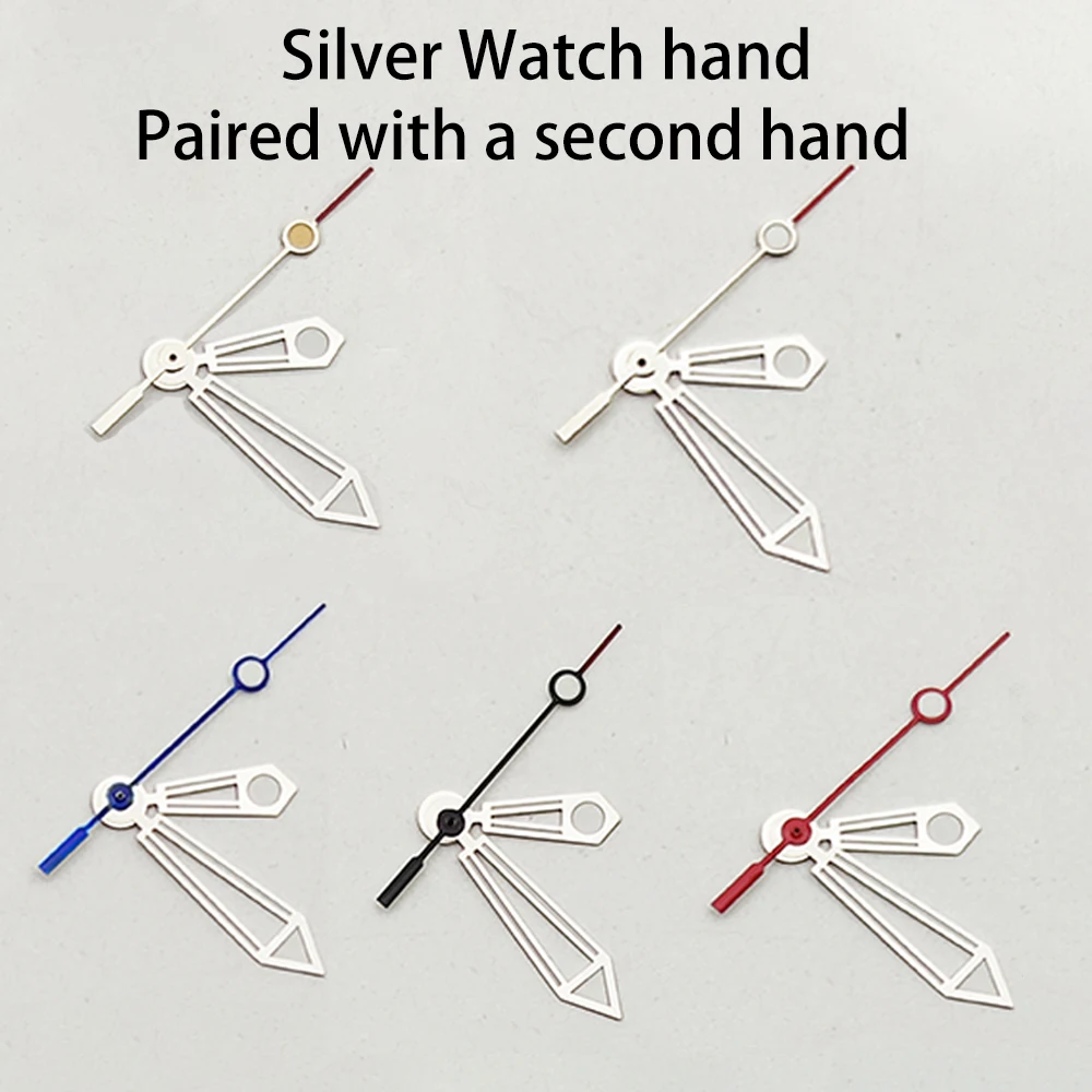 NH35 Watch Hands Green Luminous Silver Blue Gold Rose Black Gun Hands Fit NH35 NH36 ETA2836 2824 Miyota8205 8215 DG2813 Movement