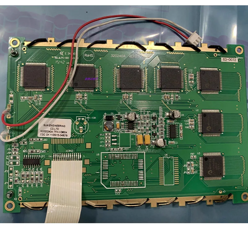 SG320240A-TFH SG320240A 320240A REV.E1 E243002 PC-001 94V-0 SG320240A-TFH-VZ#004 compatible LCD SCREEN Display