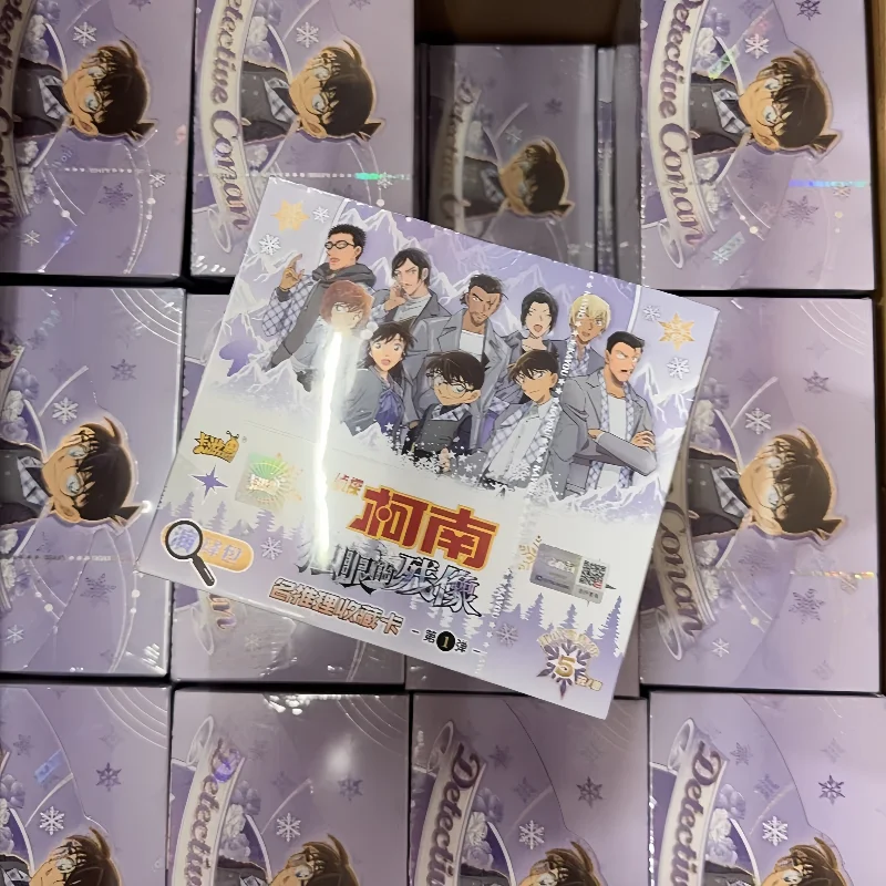 

New In Stock Kayou Official Authenticdetective Conan Deduction Pack Series 1 Collectible Cards Anime Peripheral Kids Toys Gifts