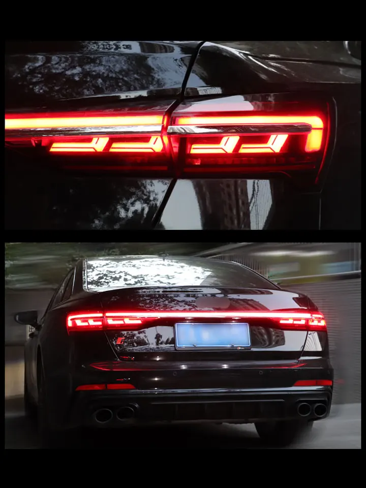 ダイナミックフローLEDテールライト アウディA6 C8 2019-2023