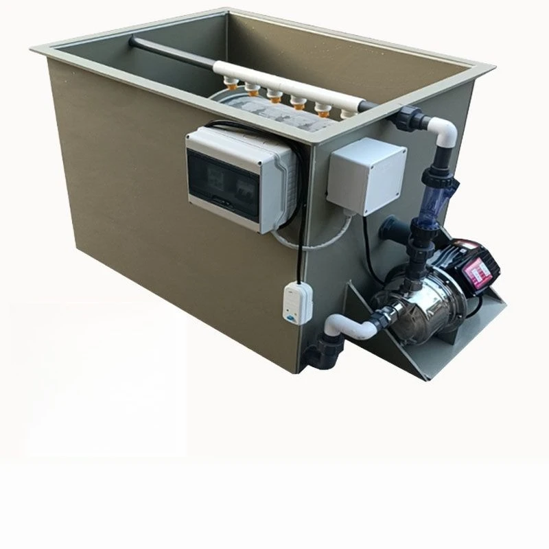 Fish tank fish pond Koi pond filtration, automatic backwashing fish stool separation rotary drum circulation micro filter