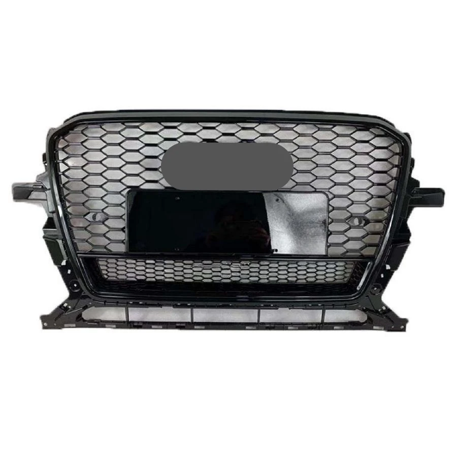 

For RSQ5 Style Front Sport Hex Mesh Honeycomb Hood Grill Black For Audi Q5/SQ5 8R 2013 2014 2015 2016 2017 Auto Accessories