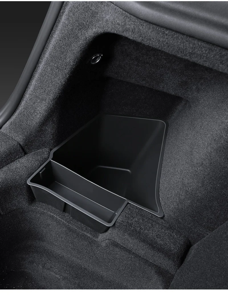 Auto Hinten Gepäck Seite Lagerung Box Fracht Organizer Für Neue Tesla Modell Y Juniper 2025 Lagerung Partition Autos Innen Zubehör – Detail 13
