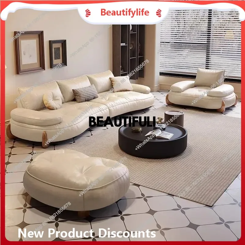 

a48 Европейские U-образные диваны для гостиной Гламурный наполнитель L-образной формы Современные пуфы Диваны для гостиной Кожаный диван Wohnzimmer Мебель для дома