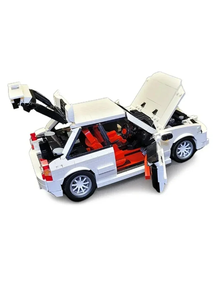 Brand New 90s Civic Type-R (EK9) MOC-152864 Racing Model Building Kit Building Blocks Self-locking Bricks Birthday Gift