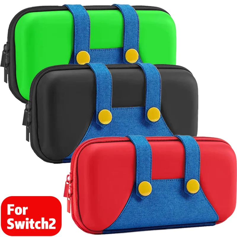 Duża, przenośna torba do przechowywania Nintendo Switch2, idealna w podróży, z pełnym zestawem uchwytów, ochronna torba na akcesoria do Switch2.
