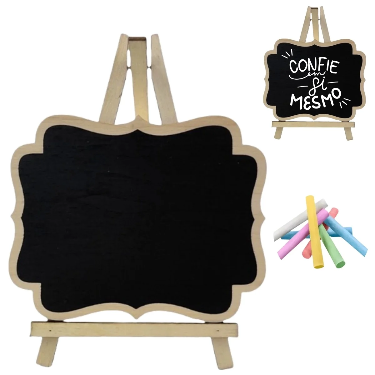 35x30cm Decorative Frame With Tripod for Receipt