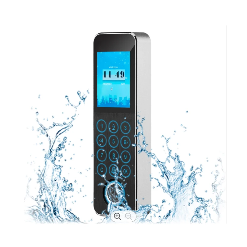 

waterproof IP65 Touch keypad card reader biometric fingerprint wifi access control system Time Attendance machine