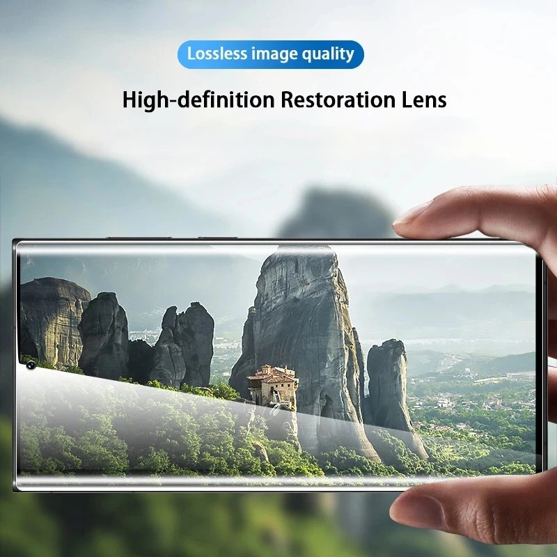 2PCs Camera Lens Screen Protector Cover for Samsung Galaxy S25 S24 S23 S22 Ultra Plus Tempered Glass Protection Phone Film