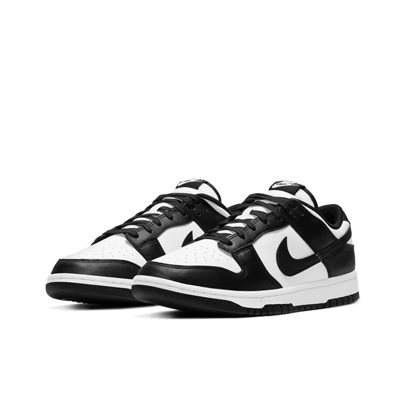 Nike Dunk Reverse Panda Retro Panda Skórzane buty na deskę Niskie buty na co dzień dla mężczyzn i kobiet