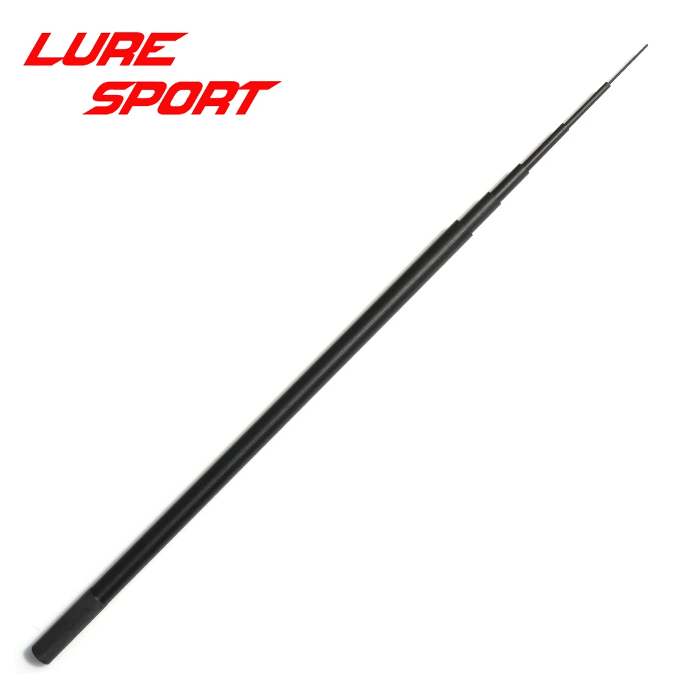 LureSport 무광 1.8m 6 섹션 2.1m 7 섹션 2.7m 8 섹션 탄소 솔리드 팁, 여행 블랭크 로드 빌딩 부품 DIY, 2 세트