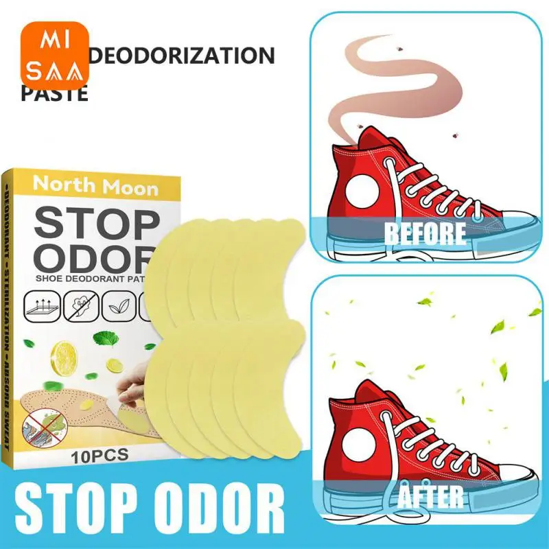 Deodorant Patch Relieves Athlete's Foot Antibacterial Protection Natural Refresh Shoes Effective Absorb Sweat Odor Remover Fresh