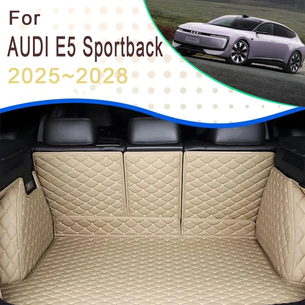 

Car Trunk Cargo Liner For AUDI E5 Sportback 2025 2026 2027 2028 Waterproof Rug Rear Boor Mats Carpet Pads Auto Accessories