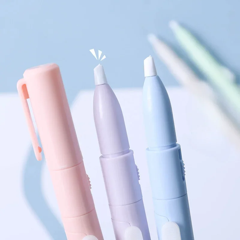 Mini Portable Scissors Paper Cutter Knife 2 in 1 Multifunctional Pocket Pen Shape Scissors Scrapbooking Carving Cutting Tools