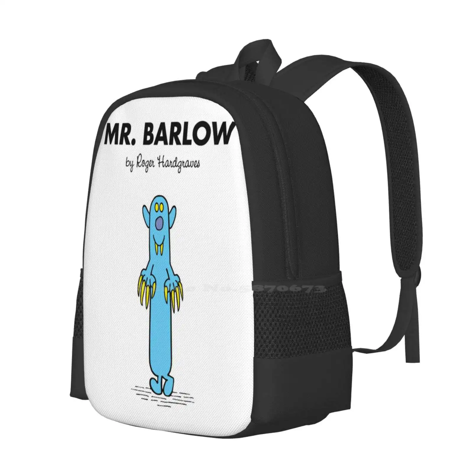 Mr. Barlow Hot Sale Schoolbag Backpack Fashion Bags Barlow Vampires Men Parody Comedy Horror Stephen King Salems Lot Halloween