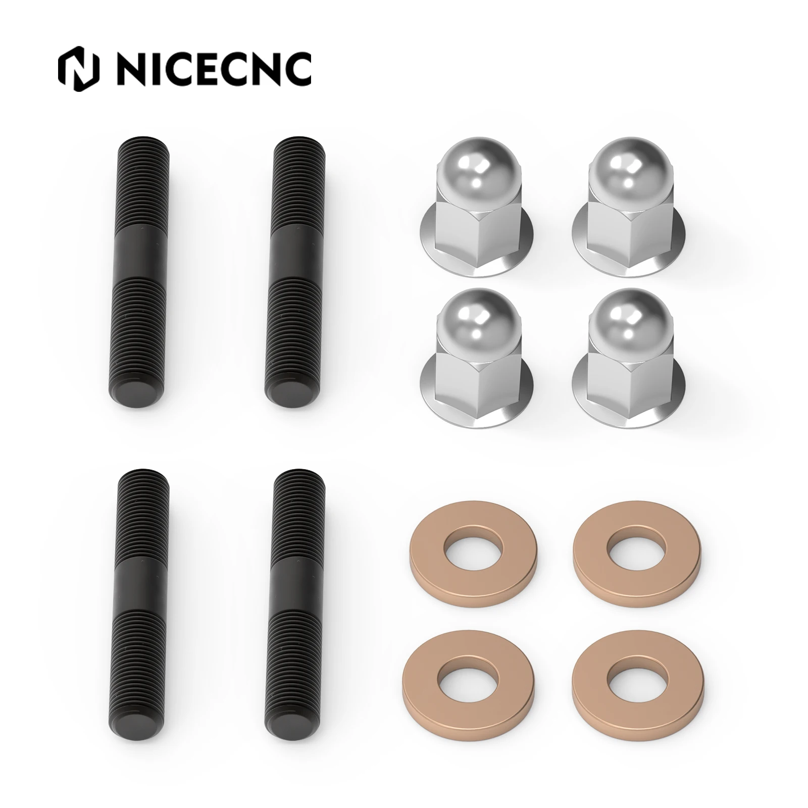 

NICECNC For Yamaha YZ85 YZ 85 2002-2018 Motorcycle Engine Cylinder Stud Kit Nut Bolt Screws 2017 2016 2015 2014 2013 2012 2011