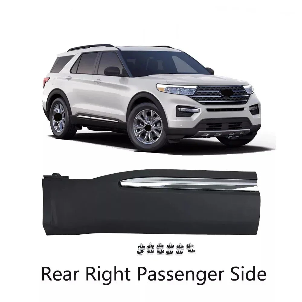 

For Explorer 2020 2021 Rear Door Molding Lower Right Passenger Side Replaces LB5B-S25334-D