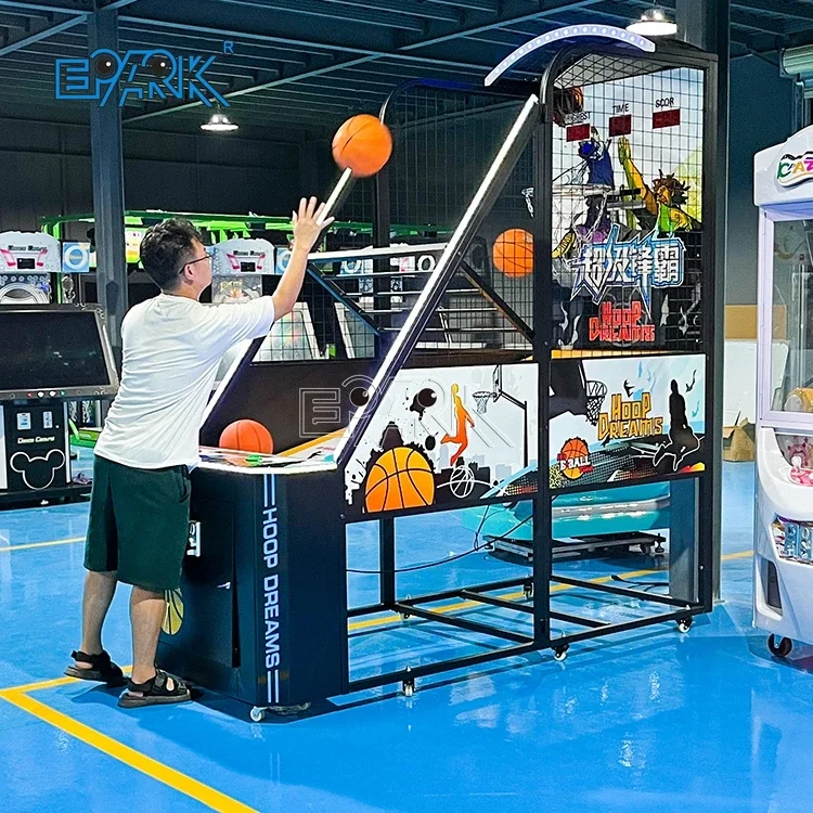 Coin Operated Indoor Amusement Center Electronic Arcade Street Basketball Arcade Game Machine