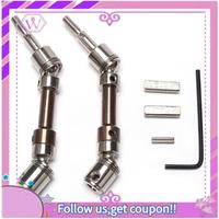 Upgraded 2 Set CVD Front Wheel Universal Drive Shaft Accessories For Wltoys 12428 12423 12427 1/12 RC Car Upgrade Parts