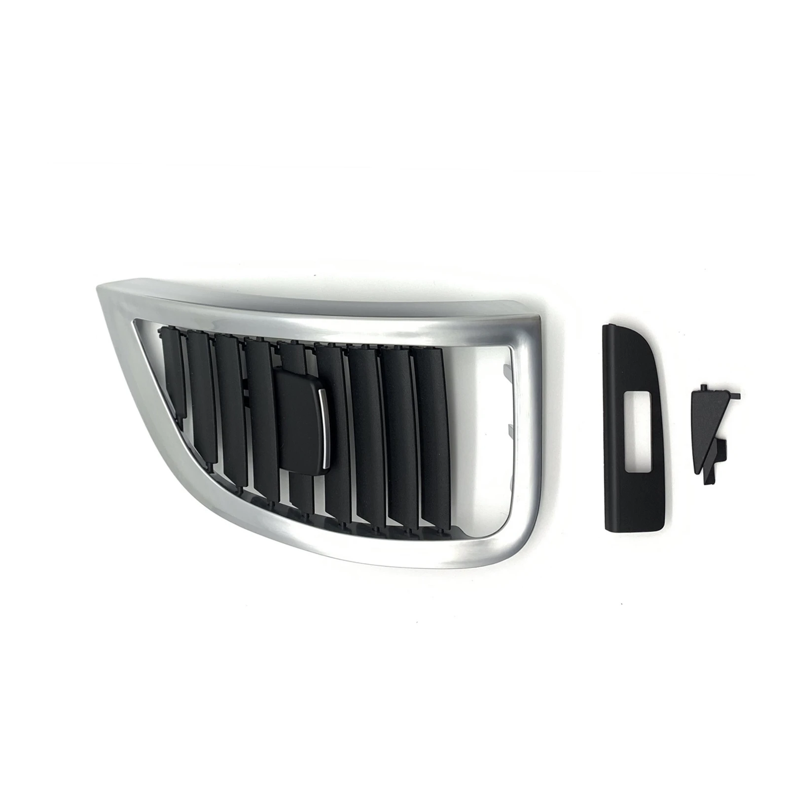 For Audi Q7 2006-2015 Car Dashboard A/C Air Vent Grille Cover Panel Interior Dash Board Side Outlet Duct Conditioning Grill Trim