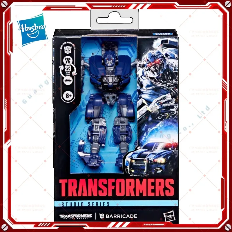 

In Stock Hasbro Transformers Classic Toys Age Of The Primes Deluxe Barricade Action Figure Robot Toy Collectibles Gifts Hobbies