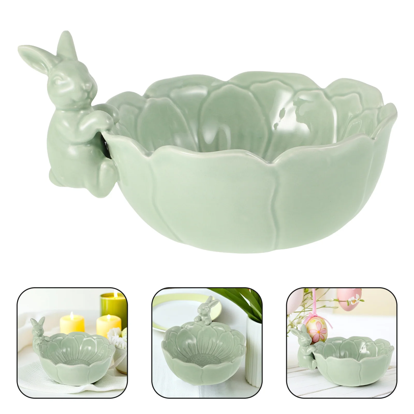 

Aster Party Table Decoration Bunny Candy Plate Decorative Bowls for Home Easter