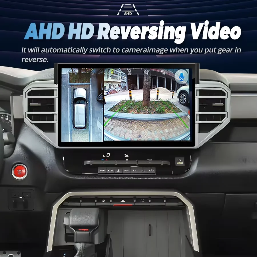 

Upgraded For Toyota Tundra 2022-2023 13.3 " Car Radio Stereo Android 13 8 Core Stereo Multimedia Player Navigation GPS Carplay