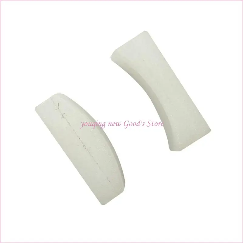 

57QA Fashionable Jewelry Crafting Sturdy Plastic Replacement for Flat Nose Pliers Protects Metal Surfaces Pack of 2