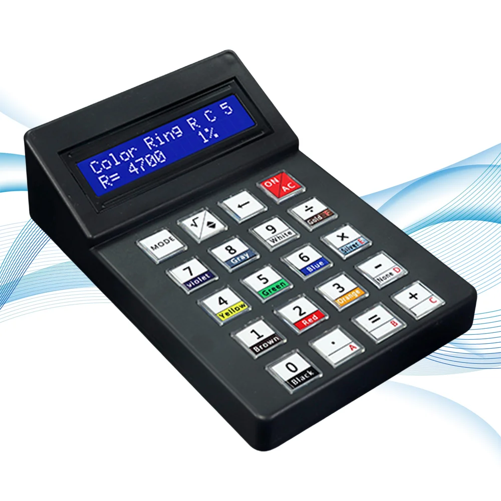 Calculatrice à monter soi-même faisant le Kit électronique MCU soudage formation expérience pratique bricolage projet de soudure LCD1062 affichage