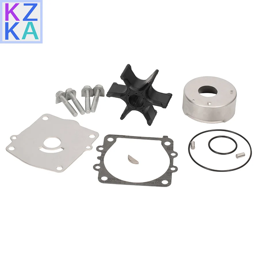 Outboard Water Pump Impeller Repair Kit 6N6-W0078 For Yamaha 2-Stroke 115HP 130HP 6N6-W0078-00 6N6-W0078-01 6N6-W0078-02