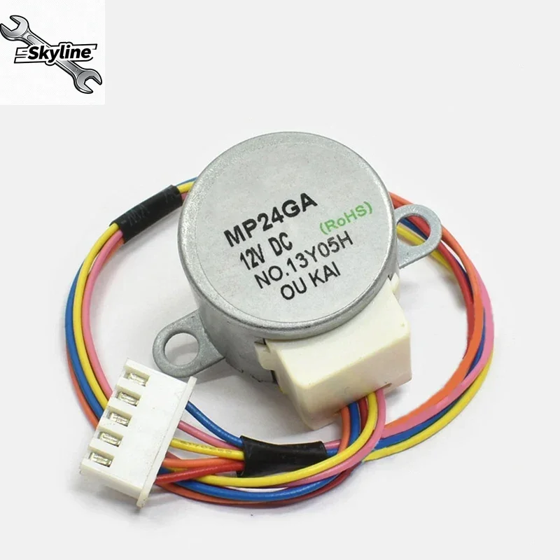 Synchronous Step Swing Motor MP24GA MP24GA5 Hanging Air Conditioning Conditioner 24BYJ48 Swing Leaf Deflector Wind 12V