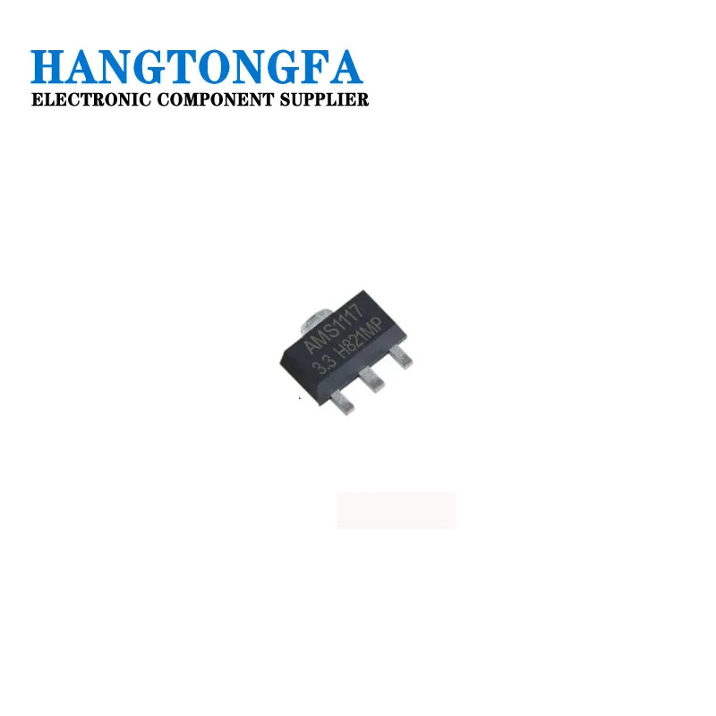 100PCS  Transistor AMS 1117-3.3V 5V 1.8V AMS1117-5.0 AMS1117-1.8 SOT-89 IN STOCK