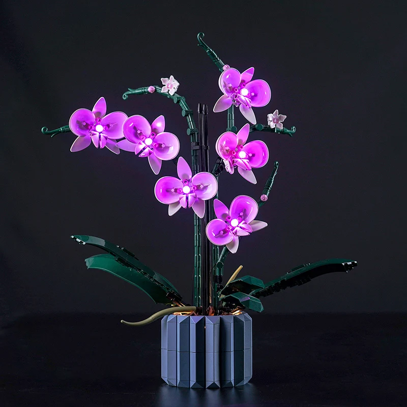 Brick Bling LED Light 10311 Set Suitable for Orchid Block Gifts (Lighting Accessories Only)