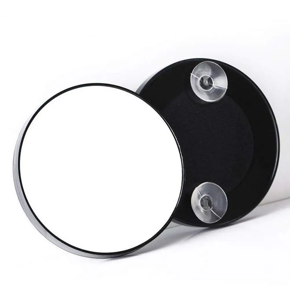 Makeup Mirror 10X Magnifier Self Hair Cutting Mirror Tri-fold Mirror with Fill Light Barbering Mirror Anti-scratch 3 Way Mirror