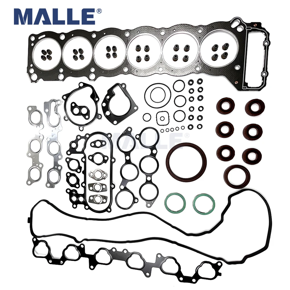 1FZ-FE Engine Overhaul Rebuilding Gasket Kit For Toyota Land Cruiser FZJ80 FZJ75 4.5L 1FZFE Auto Car Accessories OEM 04111-66045