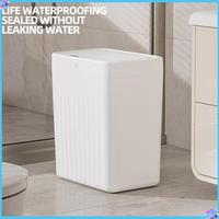 A43T 10L Intelligent Induction Trash Can Kitchen Storage Smart Bucket For Bathroom Kitchen Trash Can