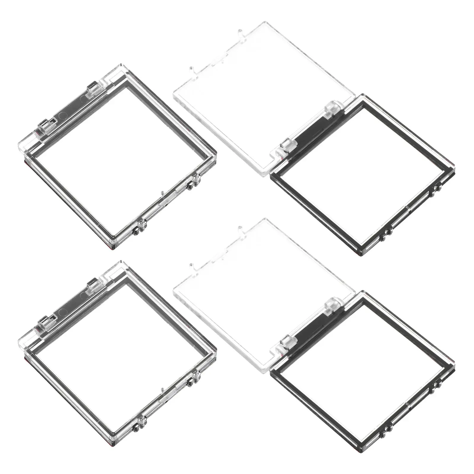 4Pcs Plastic Power Button Switch Cover Protector Guard for Pc Computer Elevator Appliance Dishwasher Washing Machine Push Button