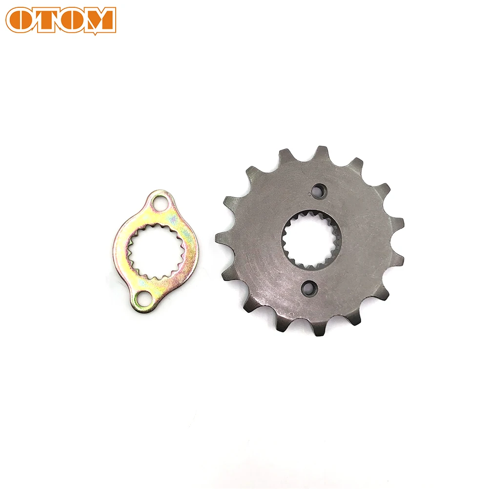 OTOM Motorcycle 520-15T Front Sprocket Chain Locking Clip For HONDA XR400R TRX400EX ATV UTV Off-road Motocross Accessories Part