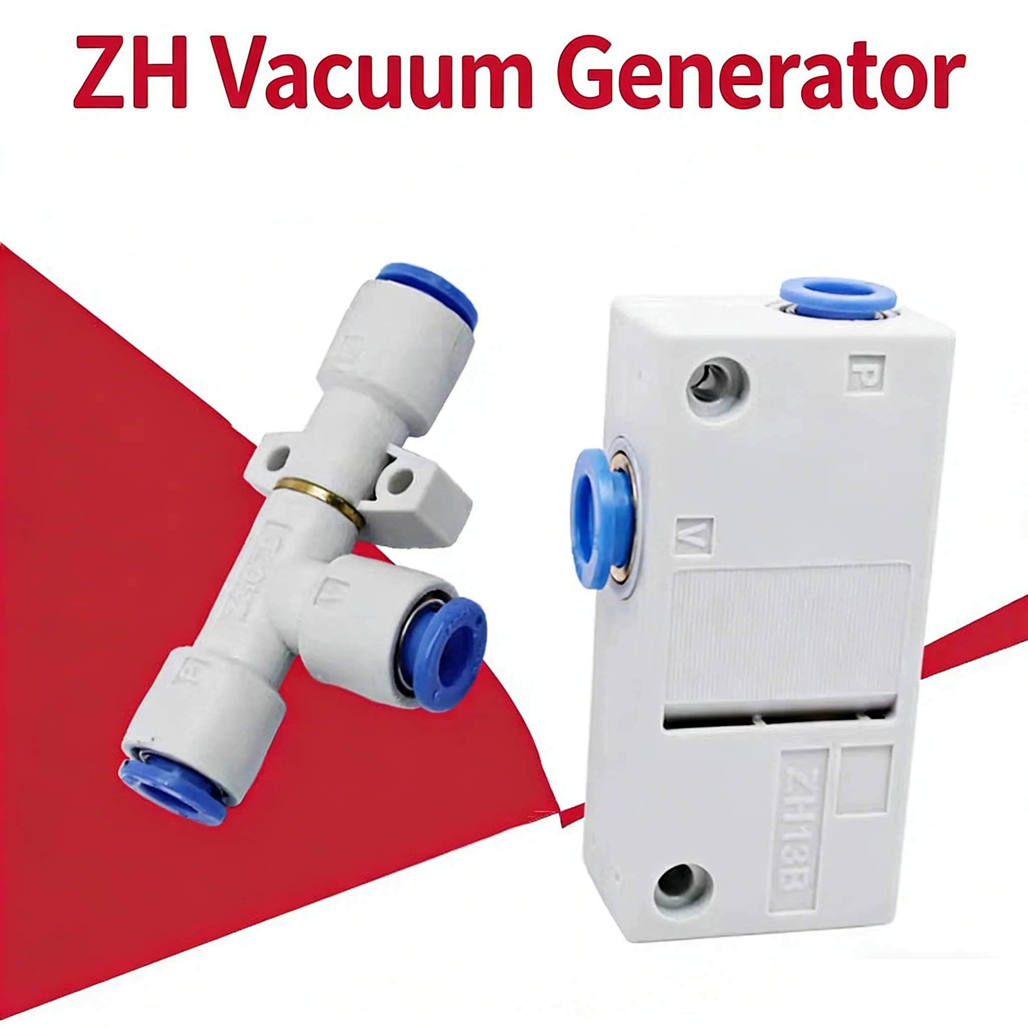 Box ZH05/07/10/20-DS/DL-05/10/13-BS/BL-ZU07S T-type Vacuum Generator