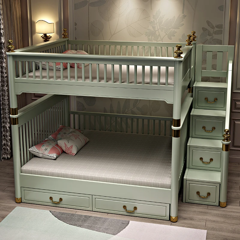 Luxury  all solid wood children's bed