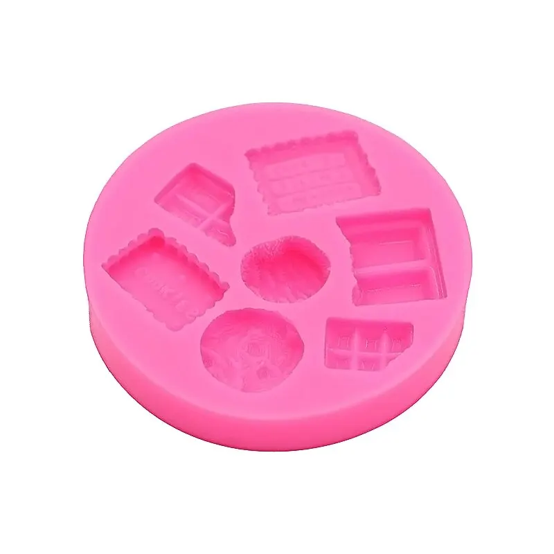 Cartoon Ice Cream Candy Cakes Silicone Mold DIY Handmade Chocolate Crafty Cakes Dessert Decoration Baking Gadgets New - view 4