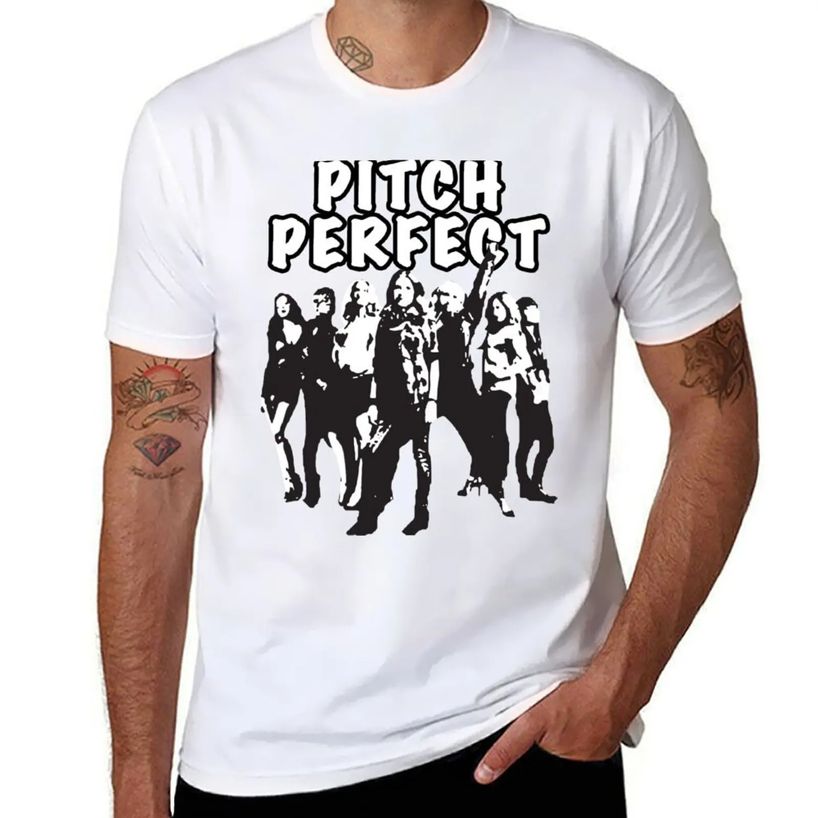 

Pitch Perfect Cast Edit T-Shirt man t shirts graphic anime t shirts oversize T-Shirt