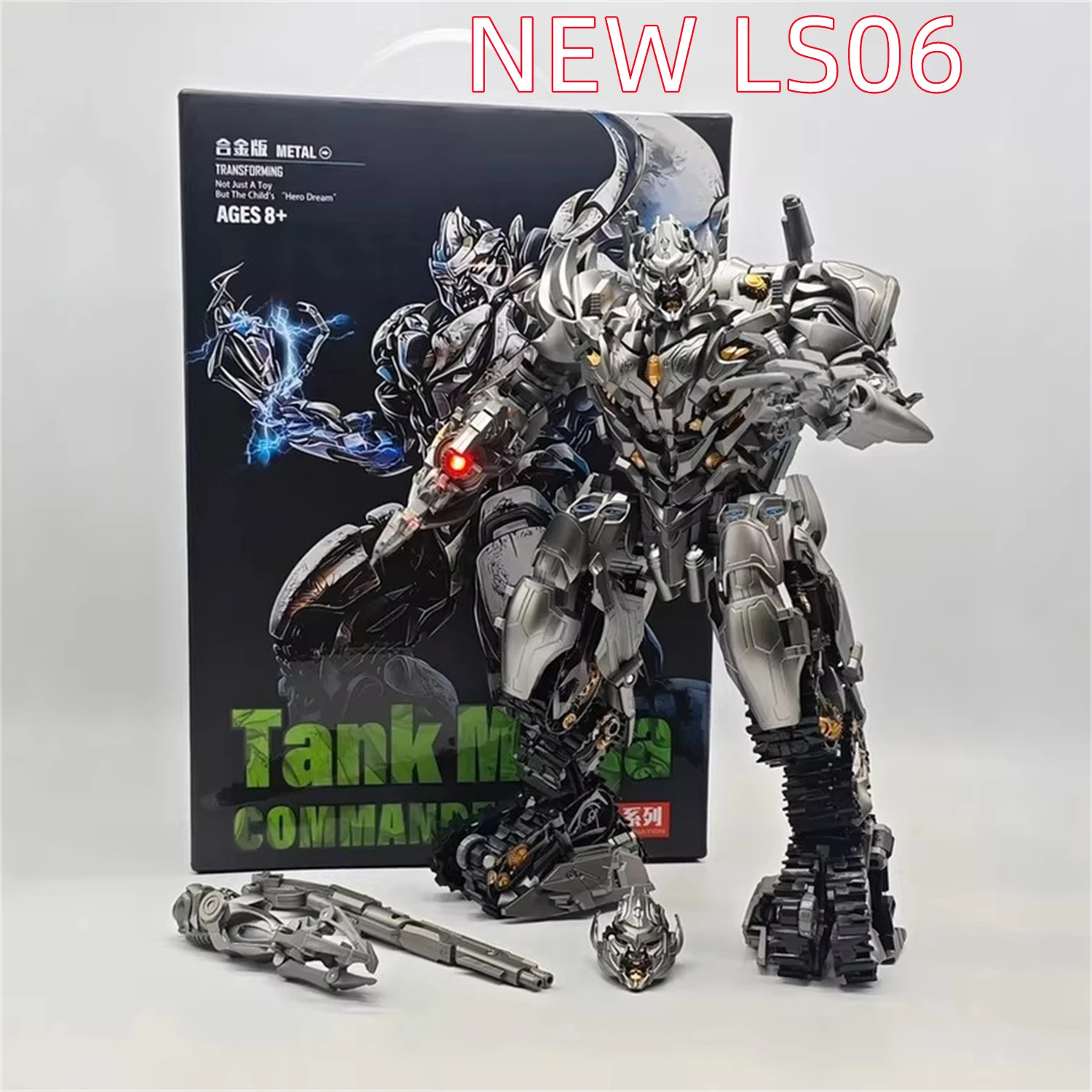 BMB Transformation LS06 LS-06 LS-06S LS06S Mega Galvatron MG Tank