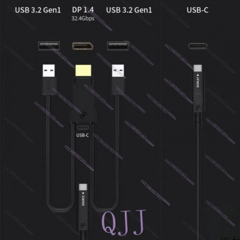 NEW 8K DP1.4 to USB-C Data Sync Cable For Apple Studio Display Monitor