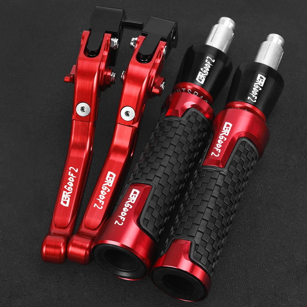 For Honda CBR600 F2 F3 F4 F4i 1991-2007 1992 1993 1994 1995 Accessories Adjustable Brake Clutch Lever Handlebar Handle Bar Grips