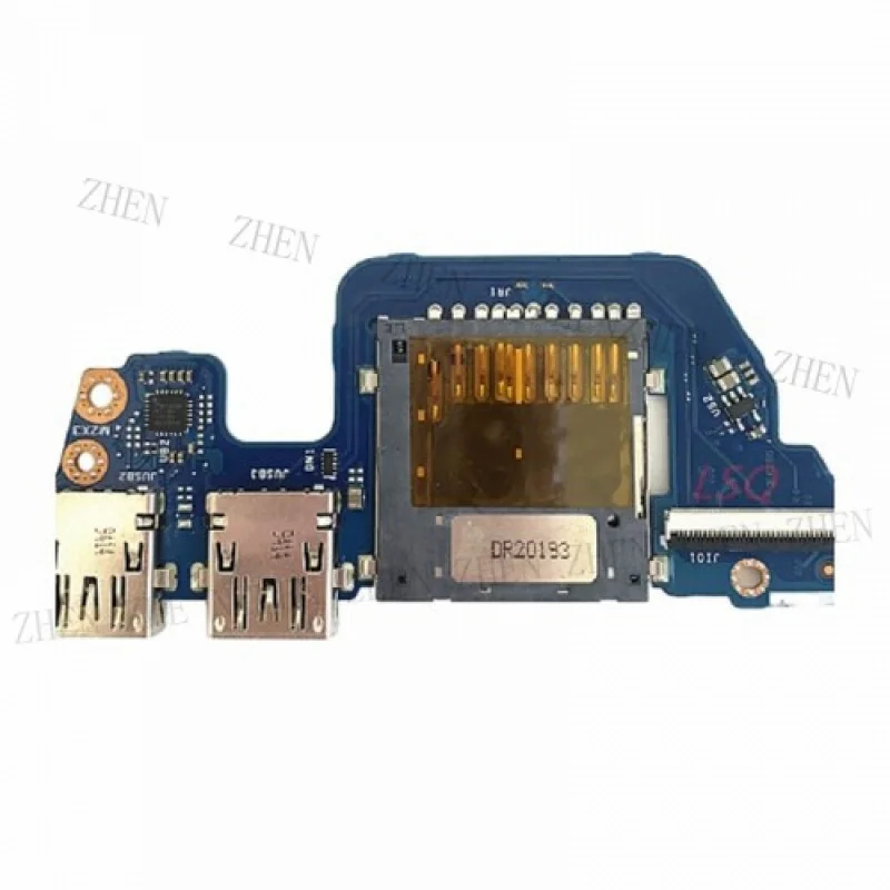 Y FOR  HP ENVY 17-CG 17M-CG 17T-CG 17-cg1010nr USB SD Reader Board LS-J504P Laptop