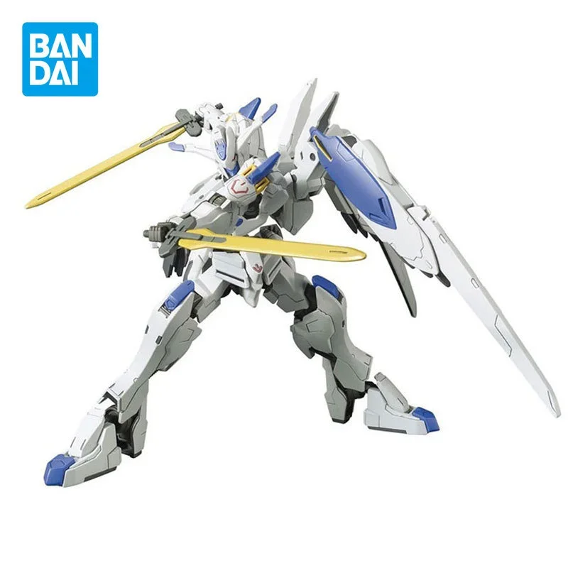 Bandai Original Gundam Model Kit Anime Figure Gundam Bael ASW-G-01 HG Action Figures Collectible Ornaments Toys Gifts for Kids