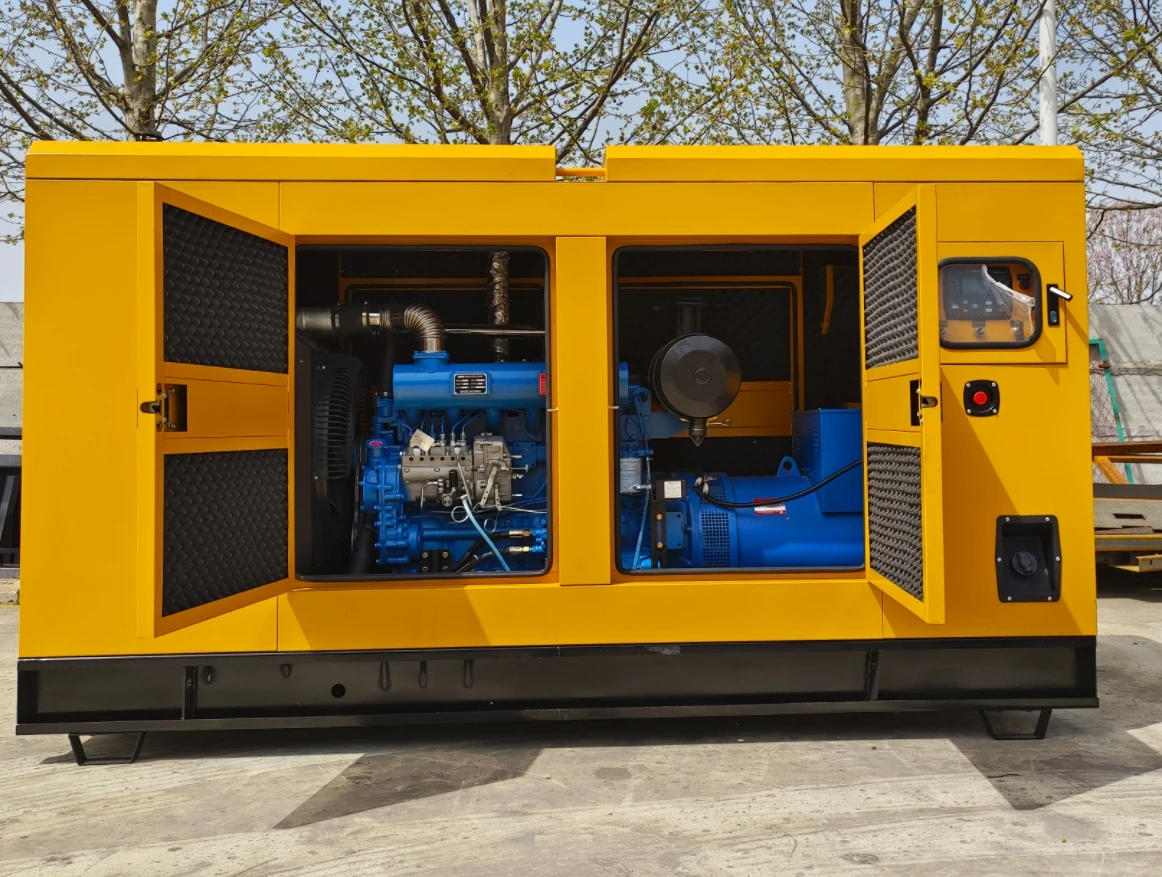 Weicahi 125kva 100kw diesel generator with ATS / brushless alternator and R6105AZLD engine full automatic diesel generator 100kw
