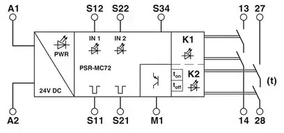 Brand new original factoryBrand new original factory2702097  Contact Safety Relay PSR-MC72-2NO-1DO-24DC-SP