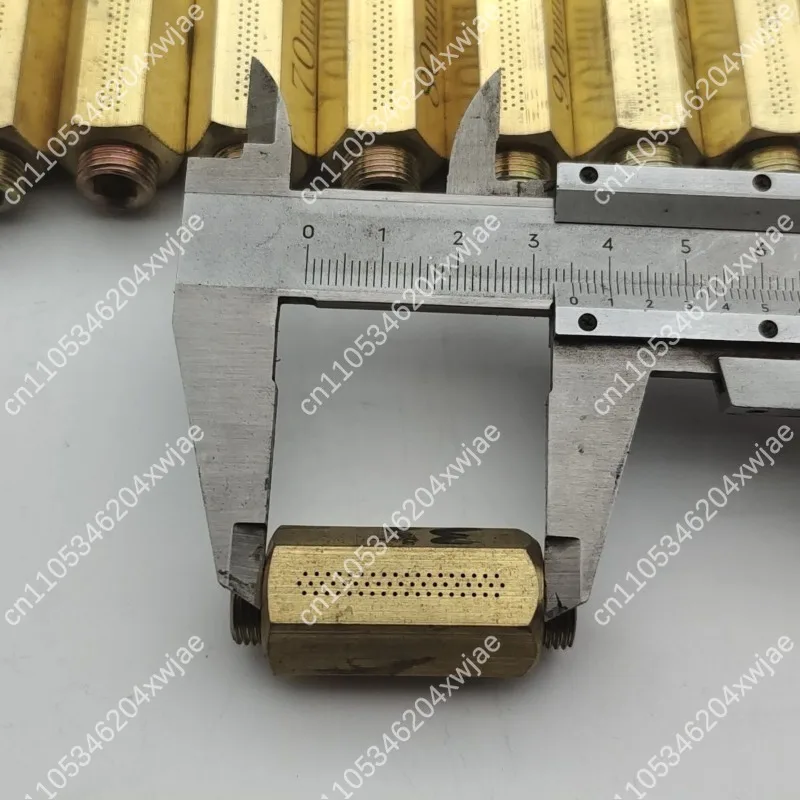 Glass Lampwork Torch Replacement Tip 5 Row Ribbon Burner Head DIY Accessory for Jewelry Bead Craft